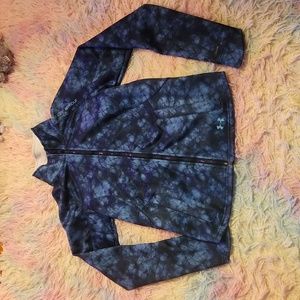 UNDER ARMOUR Coldgear Storm Infrared Blue Tie Dye Softshell Jacket Women’s small